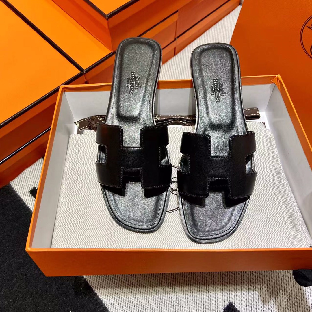 에르메스 올수공 오란 슬리퍼 샌들 스위프트 32